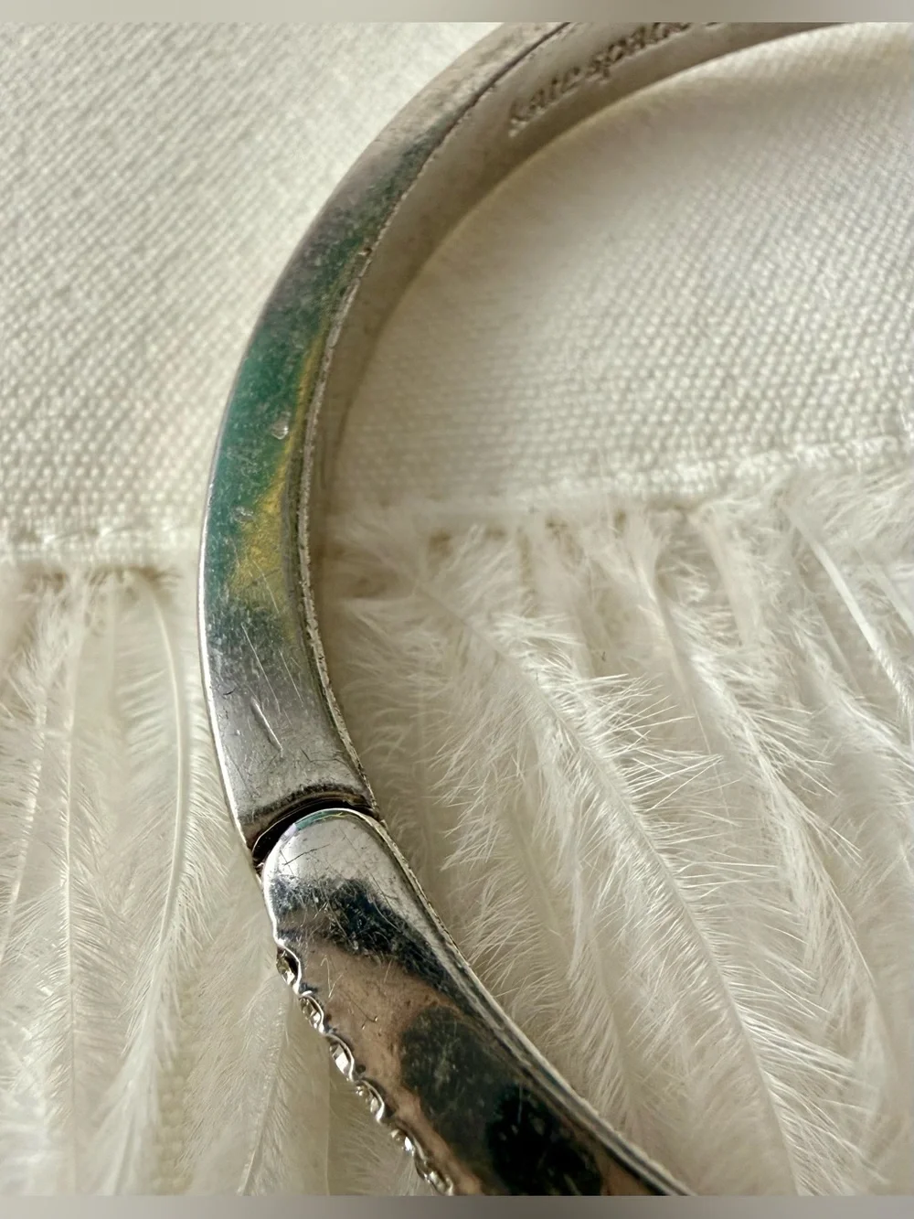 Kate Spade Rabbit Ears Bangle Hinged Bracelet